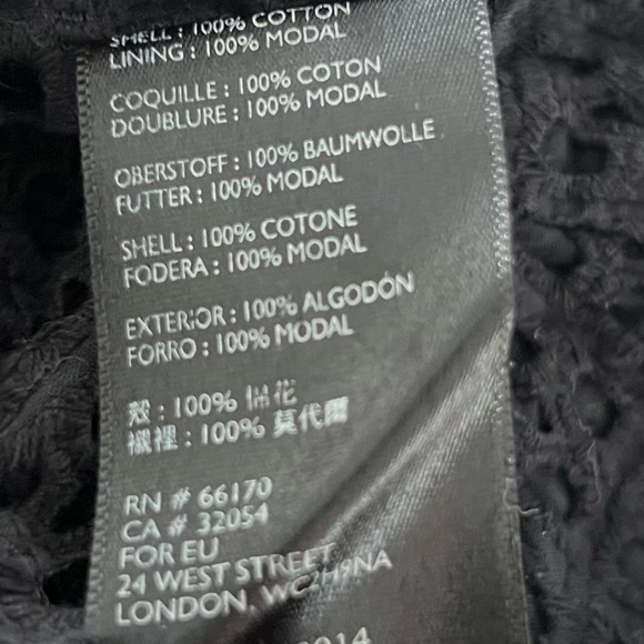 URBAN OUTFITTERS BLACK COTTON CROP TOP SIZE S - Picture 11 of 12